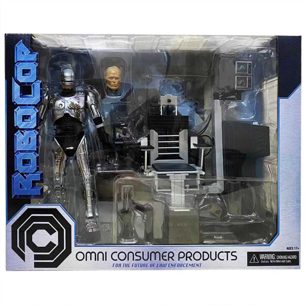 RoboCop (Battle Damaged) & Chair - NECA, Inc. (Robocop) action figure collectible [Barcode 634482421420] - Main Image 4