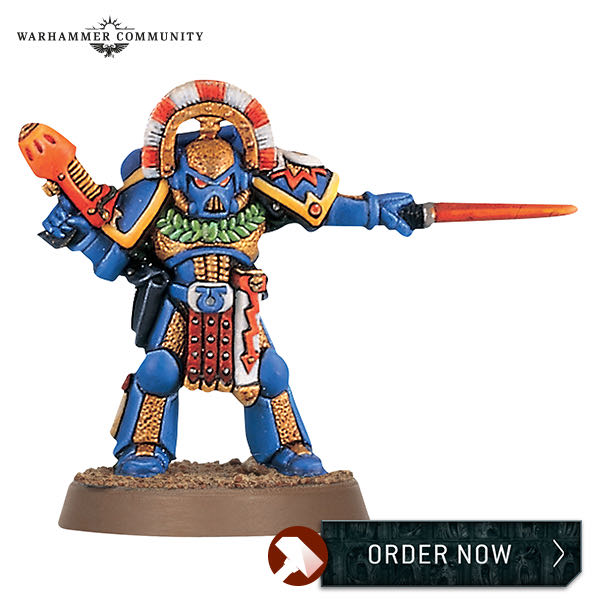 Ultramarines Captain - Games Workshops (Warhammer 40.000 Space Marine) action figure collectible [Barcode 5011921178483] - Main Image 2