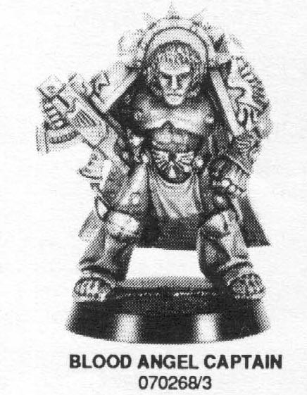 Space Marines: Blood Angels Captain - Games Workshops (Blood Angels) action figure collectible [Barcode 5011921178506] - Main Image 2