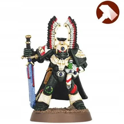 Space Marines: Dark Angels Captain - Games Workshop (Dark Angels) action figure collectible [Barcode 5011921178476] - Main Image 2