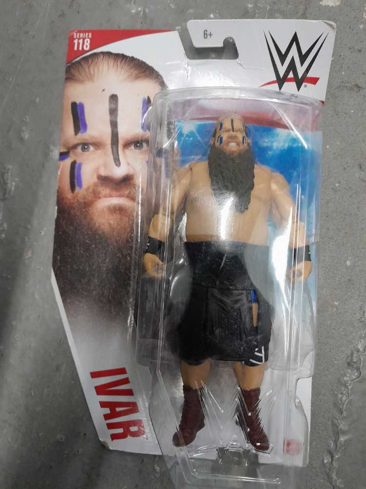 Wwe Ivar Action Figure Posable 6-in Collectible For Ages 6 Years Old And Up  action figure collectible [Barcode 887961914511] - Main Image 1