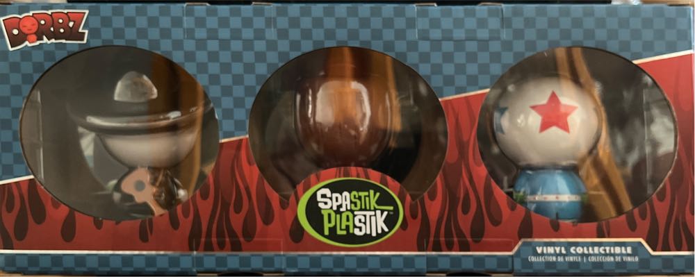 Guappo 3 Pack Exclusive Funko Dorbz Spastik Plastik Carlos Dino & Guappo - Funko action figure collectible [Barcode 889698126038] - Main Image 2