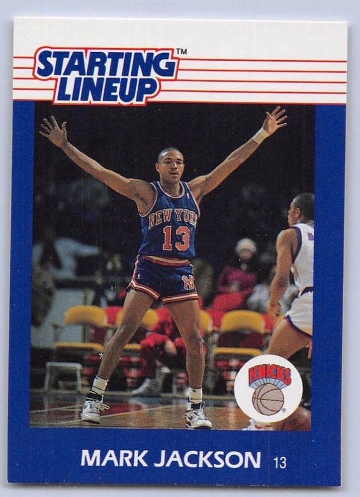 Starting Lineup : Mark Jackson ( New York Knicks ) ( 1988 ) - Kenner (NBA Starting Lineup) action figure collectible - Main Image 2