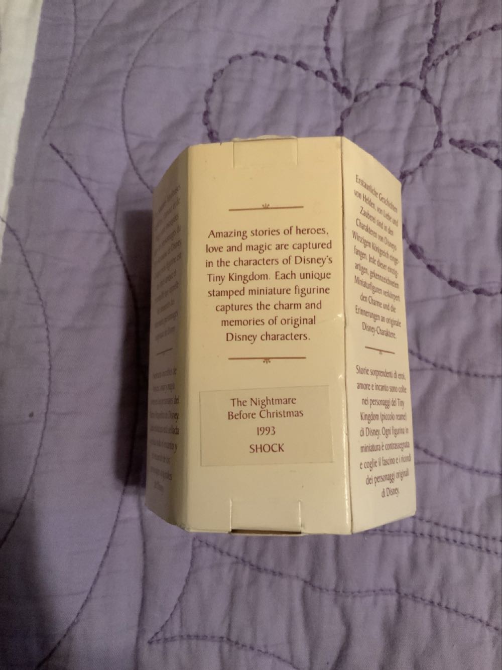 Disney Tiny Kingdom Nightmare Before Christmas Set ... - The Disney Store (The Nightmare Before Christmas) action figure collectible [Barcode 410056852711] - Main Image 2