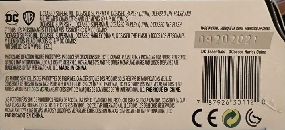 HARLEY QUINN - DC Direct (DC Collectables) action figure collectible [Barcode 787926301120] - Main Image 3