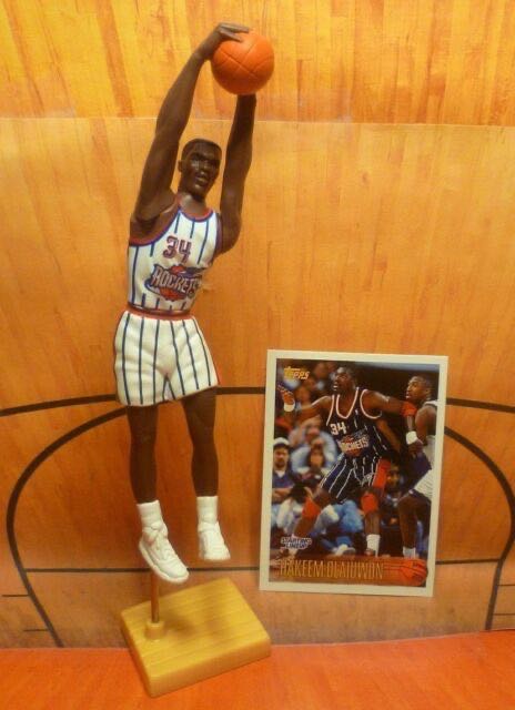 Starting Lineup : Hakeem Olajuwon ( Houston Rockets ) ( 1997 ) - Kenner (NBA Starting Lineup) action figure collectible - Main Image 2