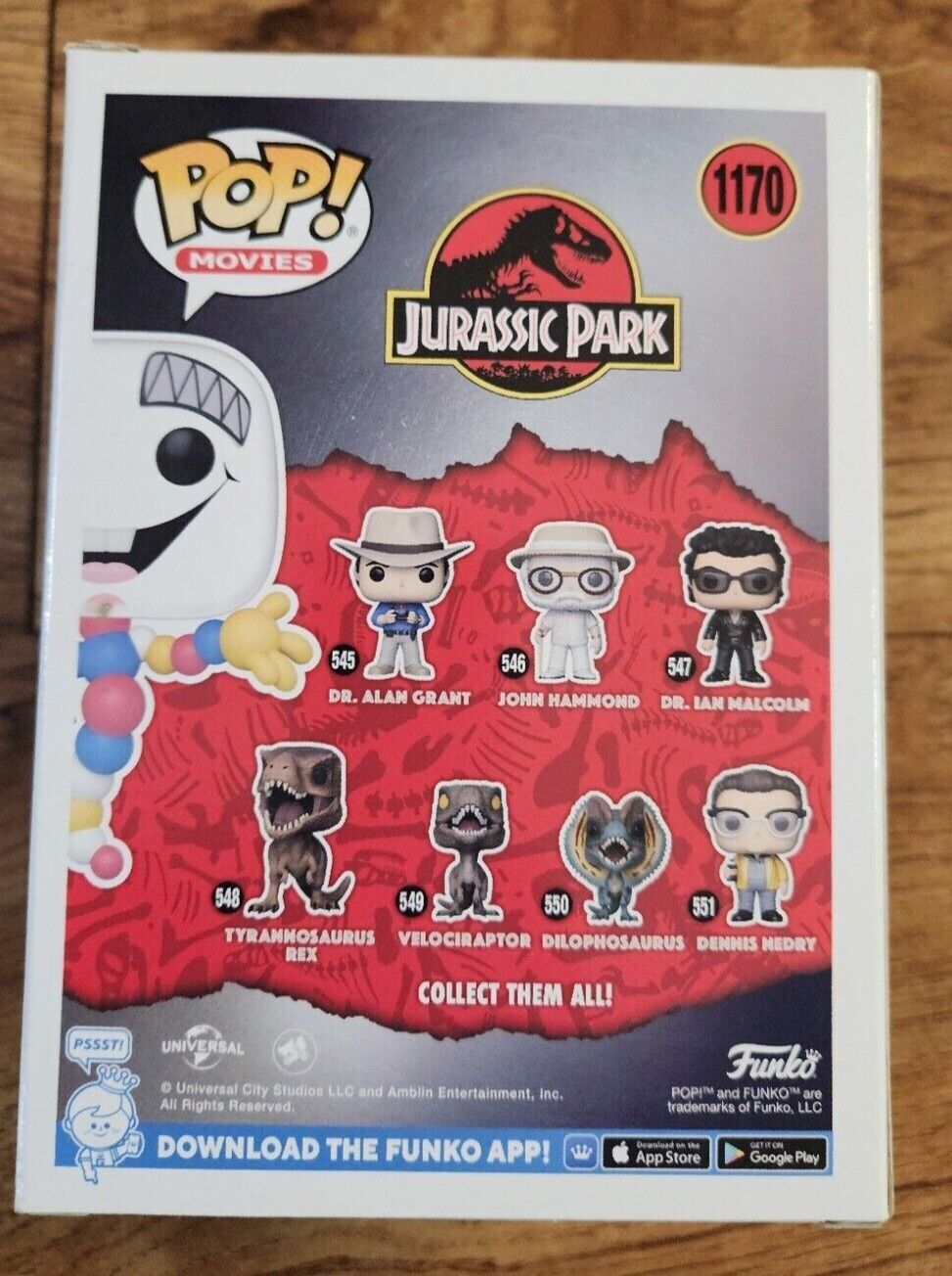Funko Pop! - Movies - Jurassic Park - Mr. DNA #1170 - Funko (Movies) action figure collectible [Barcode 889698632034] - Main Image 2