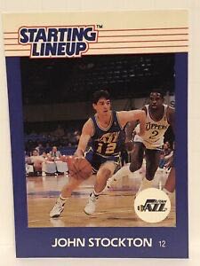 Starting Lineup : John Stockton ( Utah Jazz ) ( 1988 ) - Kenner (NBA Starting Lineup) action figure collectible - Main Image 2