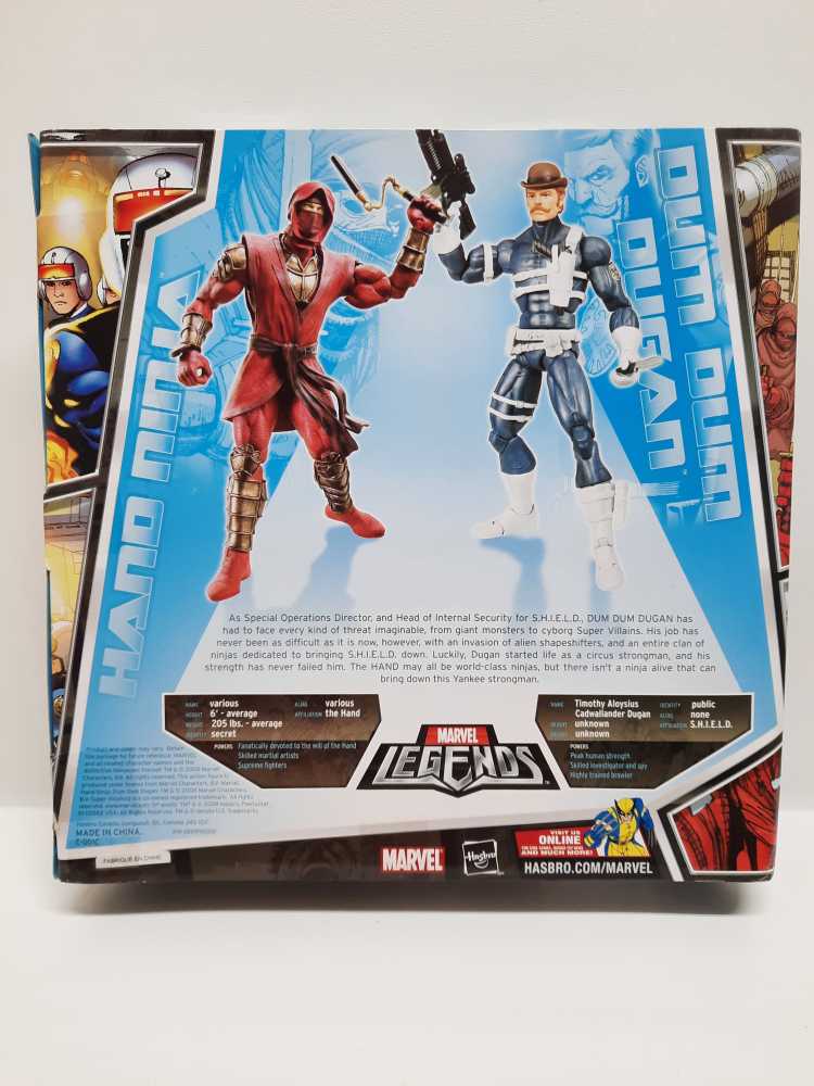 HAND NINJA & DUM DUM DUGAN - Hasbro (Ninjas vs. Super Spies) action figure collectible [Barcode 653569359326] - Main Image 2
