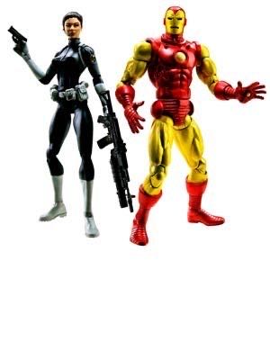 Maria Hill (S.H.I.E.L.D. Leaders - Sharon Carter) - Hasbro (Marvel: Legends: 2-Packs: 6”) action figure collectible [Barcode 653569345077] - Main Image 3