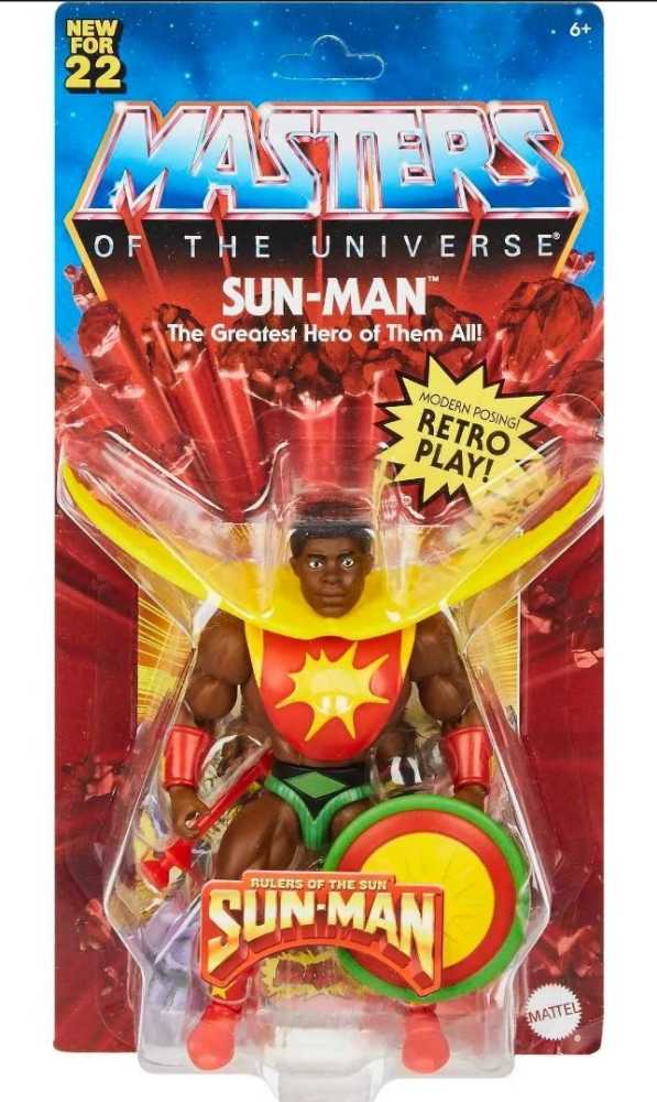 SUN-MAN  (Masters Of The Universe / Origins) action figure collectible - Main Image 2