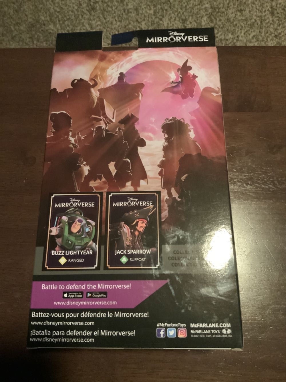 DMV Mirrorverse - Jack Sparrow (Fractured) - McFarland Toys (Disney Mirrorverse) action figure collectible [Barcode 787926160567] - Main Image 2