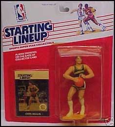 Starting Lineup : Chris Mullin ( Golden State Warriors ) ( 1988 ) - Kenner (NBA Starting Lineup) action figure collectible - Main Image 2