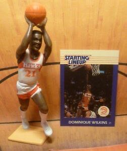 Starting Lineup : Dominique Wilkins ( Atlanta Hawks ) ( 1988 ) - Kenner (NBA Starting Lineup) action figure collectible - Main Image 2