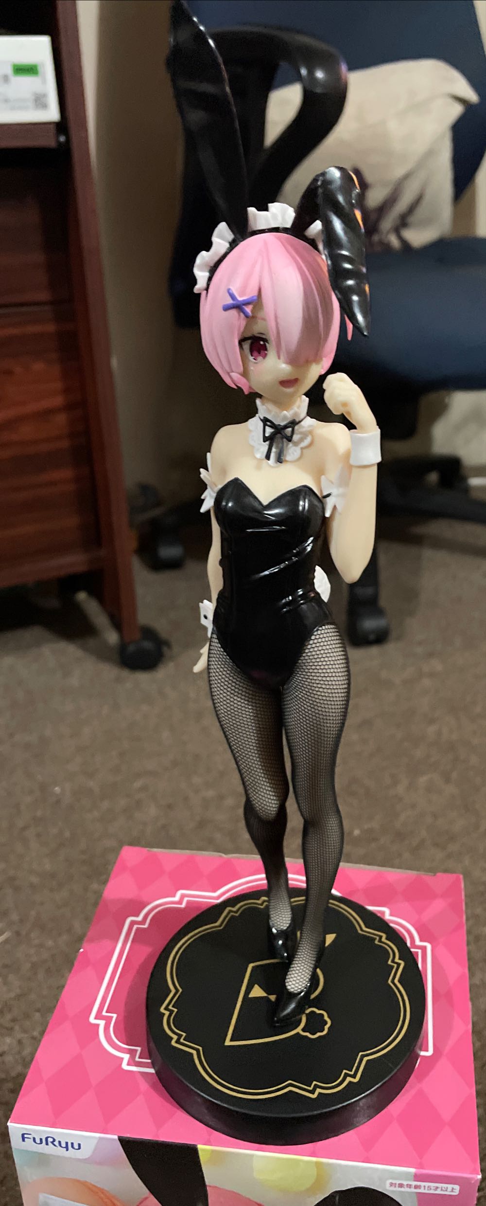 Ram Re Zero Starting Vida Em Outro Mundo Bicute Bunnies Ram Boneco Novo Em Folha - FuRyu (Anime  - Re:Zero) action figure collectible [Barcode 4589584954894] - Main Image 2