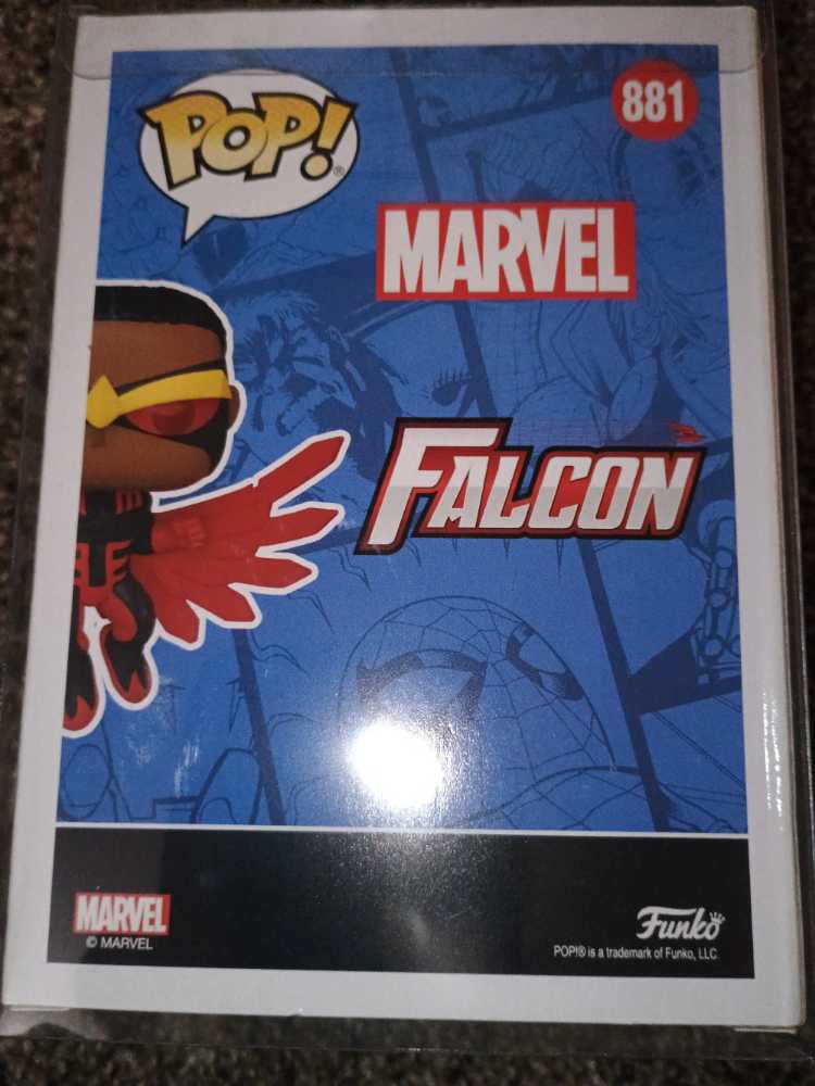 Falcon #881 - Funko (Marvel) action figure collectible [Barcode 889698555289] - Main Image 2