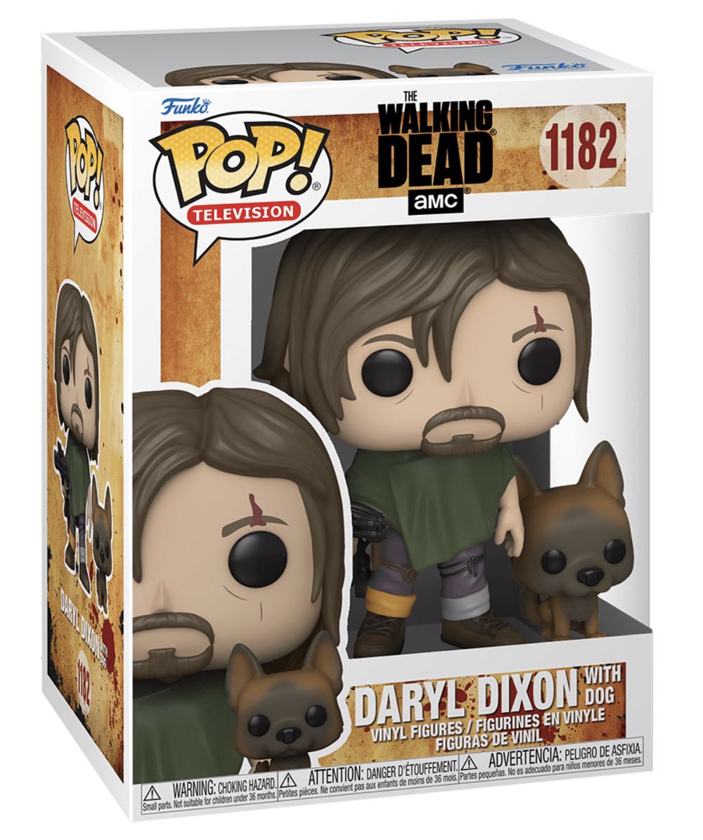 Daryl Dixon With Dog (The Walking Dead) 1182 - Funko Pop (The Walking Dead) action figure collectible [Barcode 889698576383] - Main Image 2