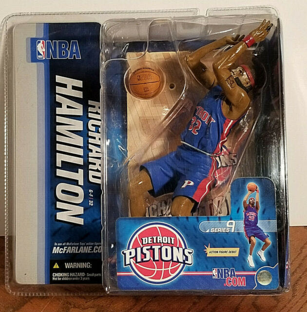 McFarlane NBA : Rip Hamilton ( Detroit Pistons ) - McFarlane Toys (Mcfarlane NBA) action figure collectible - Main Image 2