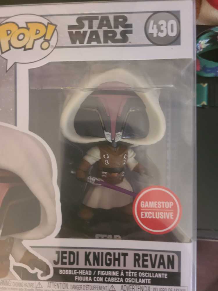 Star Wars 430:  Exclusive Jedi Knight Revan #430  (Funko Pop!) action figure collectible [Barcode 889698554664] - Main Image 2