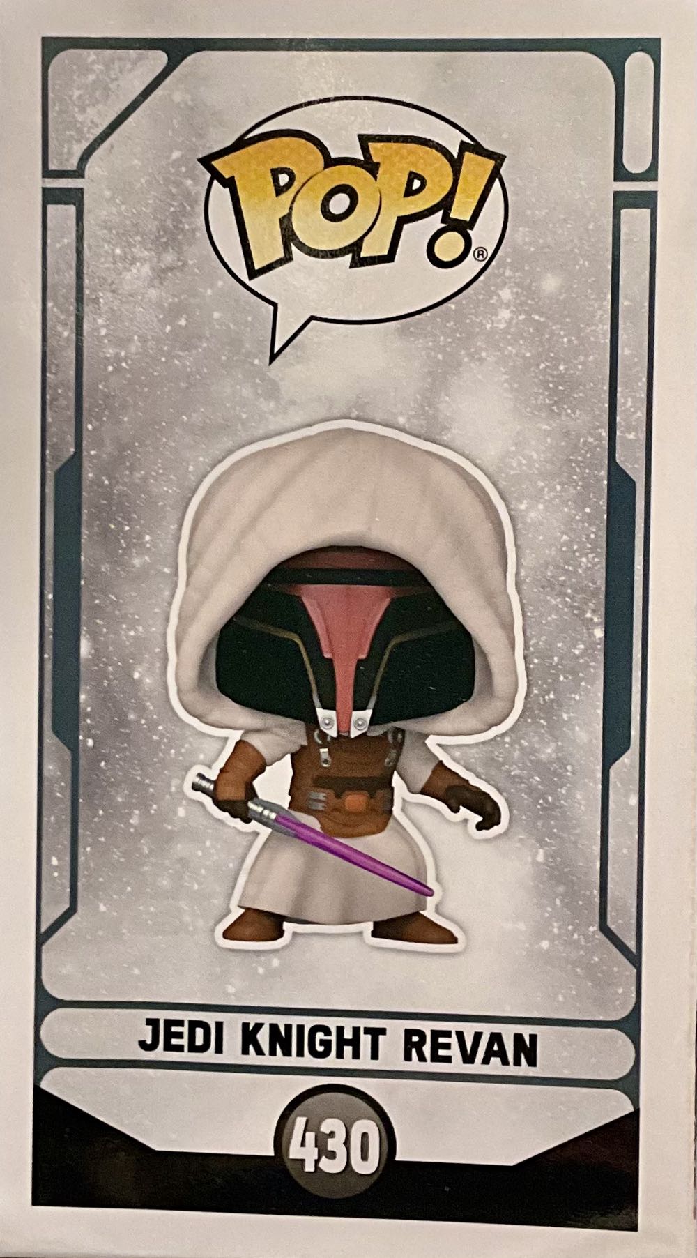 Star Wars 430:  Exclusive Jedi Knight Revan #430  (Funko Pop!) action figure collectible [Barcode 889698554664] - Main Image 4