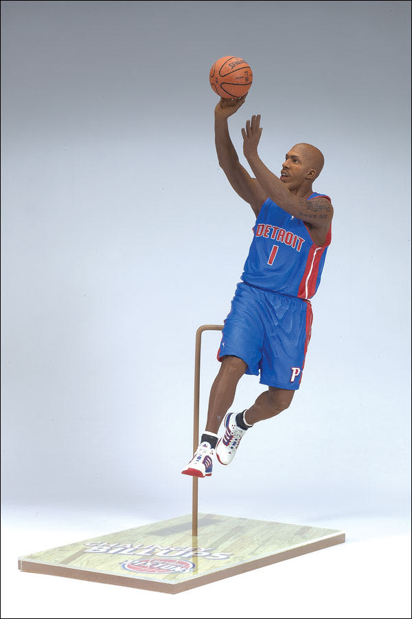 McFarlane NBA : Chauncey Billups ( Detroit Pistons ) - McFarlane Toys (Mcfarlane NBA) action figure collectible - Main Image 2