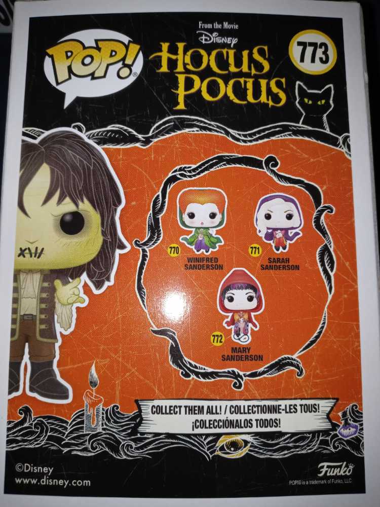 Billy Butcherson (Spirit Exclusive) - Funko (Hocus Pocus) action figure collectible [Barcode 889698496841] - Main Image 2