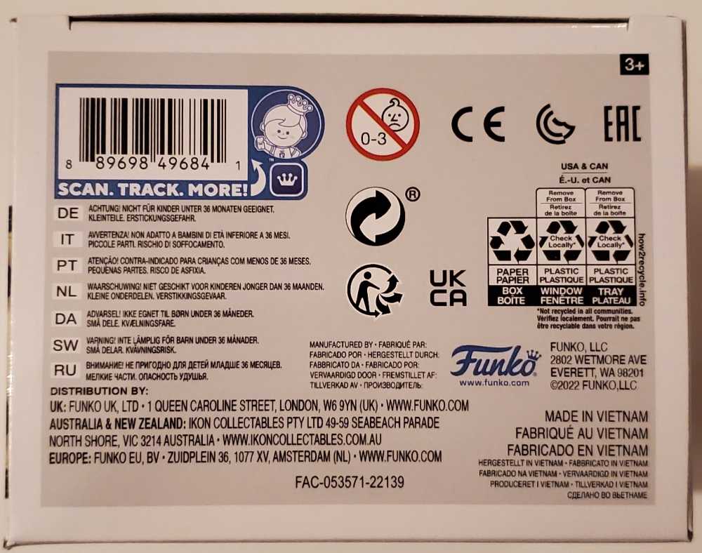 Billy Butcherson (Spirit Exclusive) - Funko (Hocus Pocus) action figure collectible [Barcode 889698496841] - Main Image 3