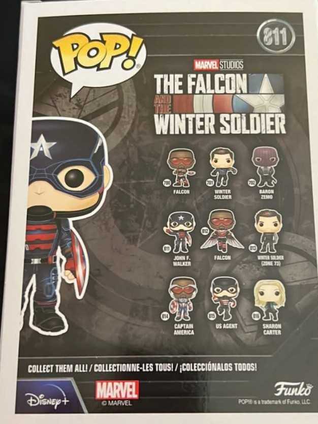 Funko POP!#811 John F. Walker - Funko (The Falcon And The Winter Soldier) action figure collectible [Barcode 889698516273] - Main Image 2