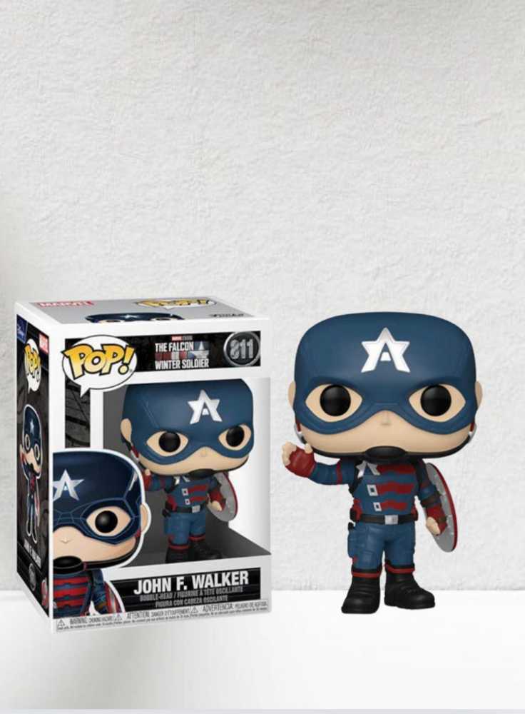 Funko POP!#811 John F. Walker - Funko (The Falcon And The Winter Soldier) action figure collectible [Barcode 889698516273] - Main Image 4
