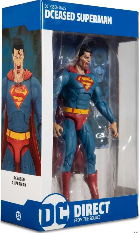 Superman DC Direct Essentials DCeased Series  - McFarlane Toys / DC Direct (DC Essentials Dceased) action figure collectible [Barcode 787926301113] - Main Image 3
