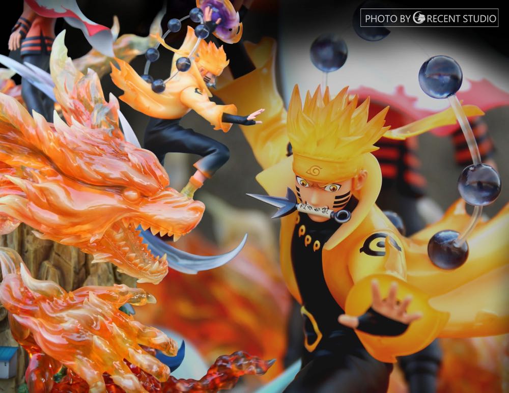 Crescent Studios The Growth of Naruto Uzumaki Resin Statue - Crescent Studio (Naruto) action figure collectible - Main Image 2
