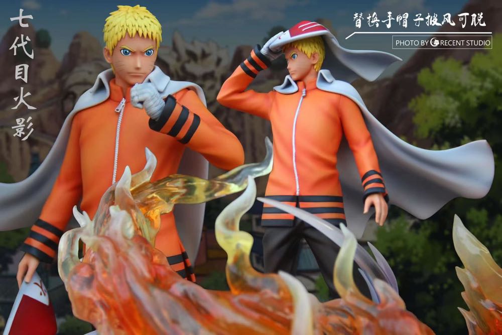 Crescent Studios The Growth of Naruto Uzumaki Resin Statue - Crescent Studio (Naruto) action figure collectible - Main Image 3