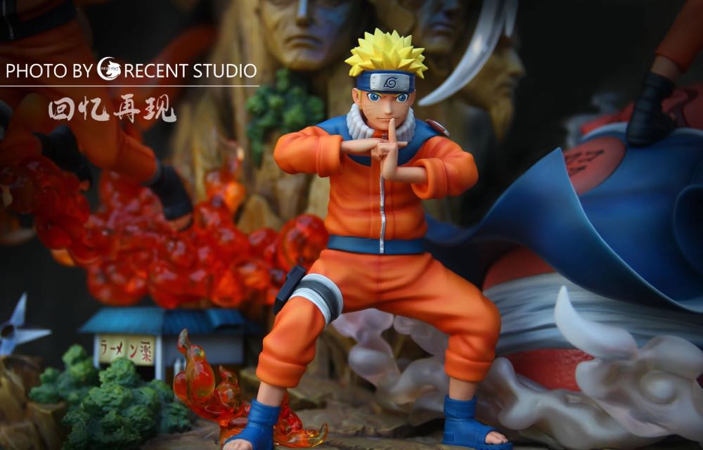 Crescent Studios The Growth of Naruto Uzumaki Resin Statue - Crescent Studio (Naruto) action figure collectible - Main Image 4