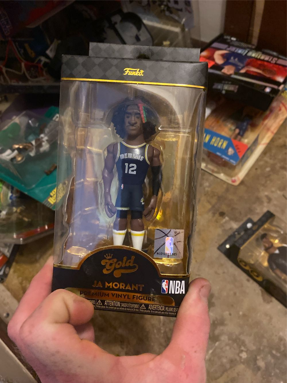 Ja Morant (Home Uniform)  (Sports) action figure collectible [Barcode 889698593816] - Main Image 2