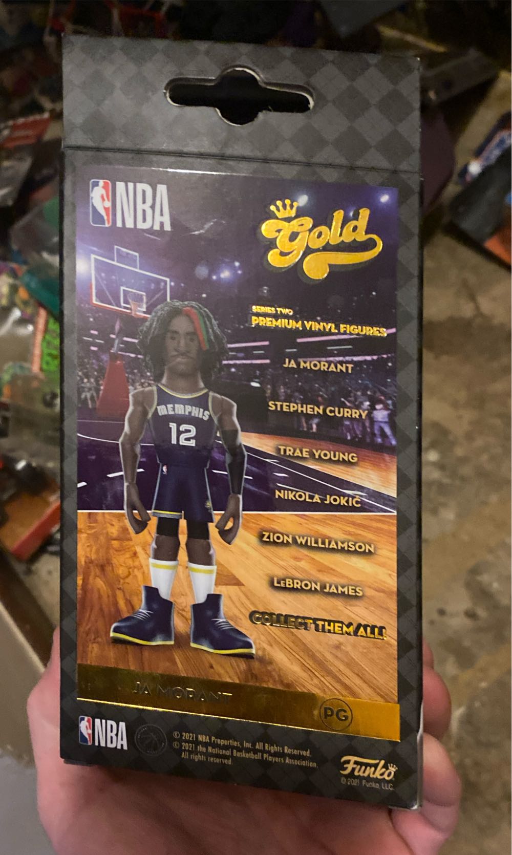 Ja Morant (Home Uniform)  (Sports) action figure collectible [Barcode 889698593816] - Main Image 3