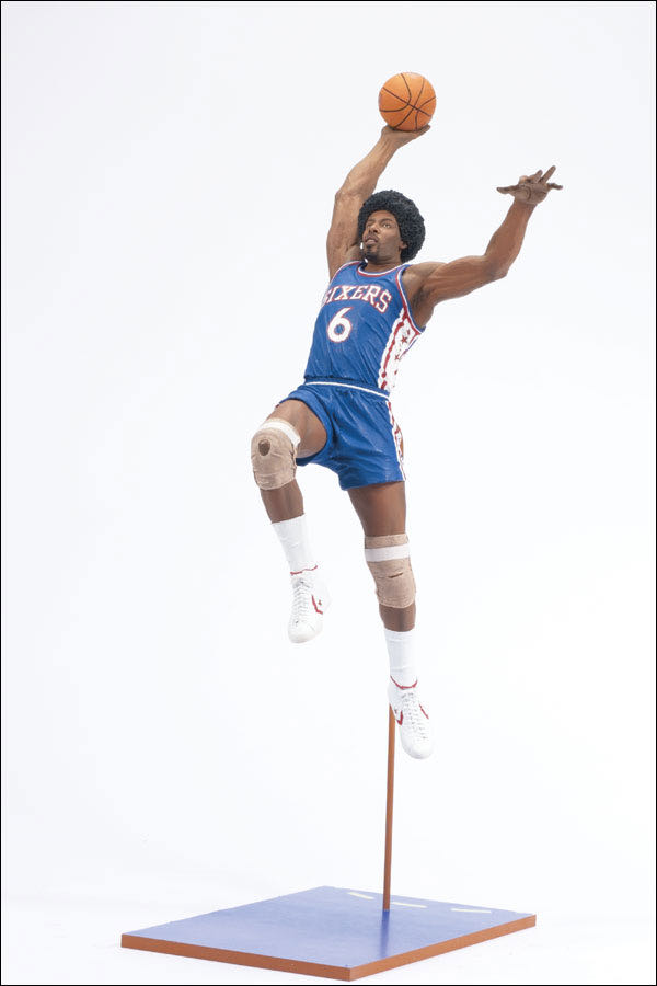 McFarlane NBA Legends : Julius Erving ( Philadelphia 76ers ) - McFarlane Toys (Mcfarlane NBA) action figure collectible - Main Image 2