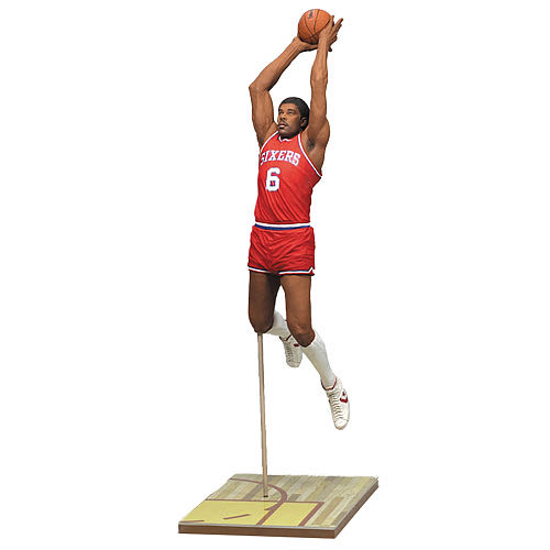 McFarlane NBA Legends : Julius Erving ( Philadelphia 76ers ) - McFarlane Toys (Mcfarlane NBA) action figure collectible - Main Image 2