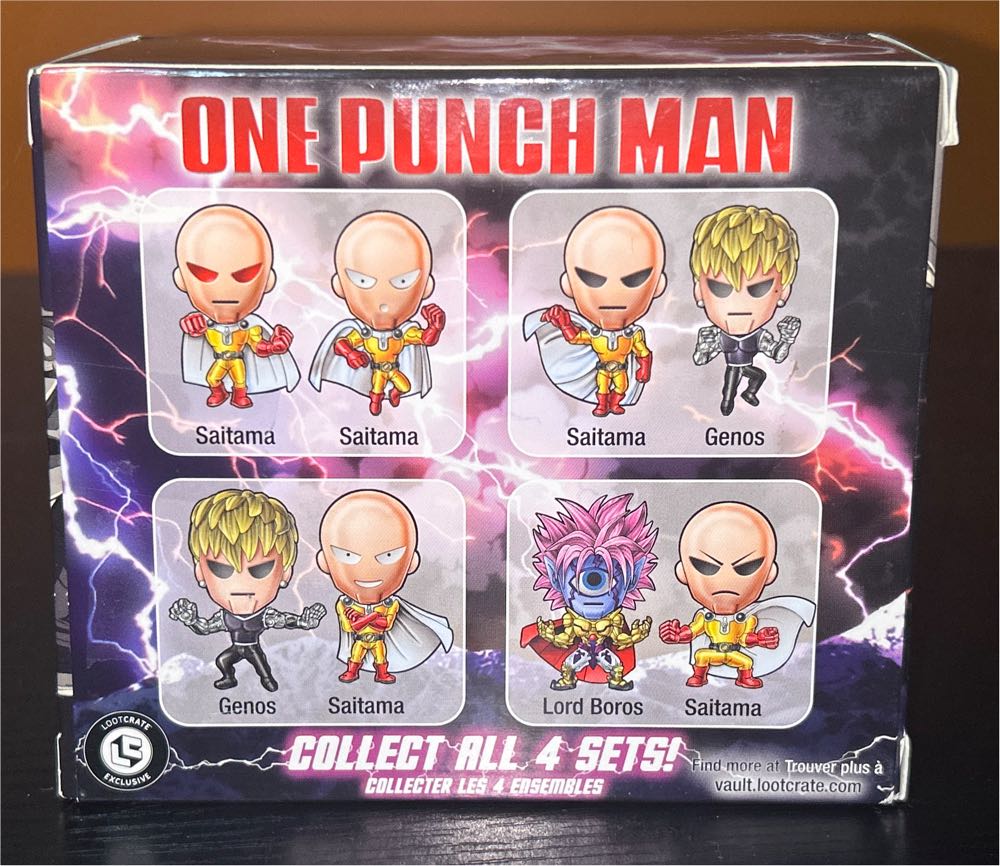 Saitama & Genos (Metallic) - Zag Toys (One Punch Man) action figure collectible [Barcode 853730005285] - Main Image 3