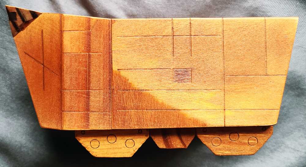 Disney Galaxy’s Edge Wooden Sandcrawler - Disney Parks (Star Wars Galaxy’s Edge Merchandise) action figure collectible [Barcode 400020990334] - Main Image 4