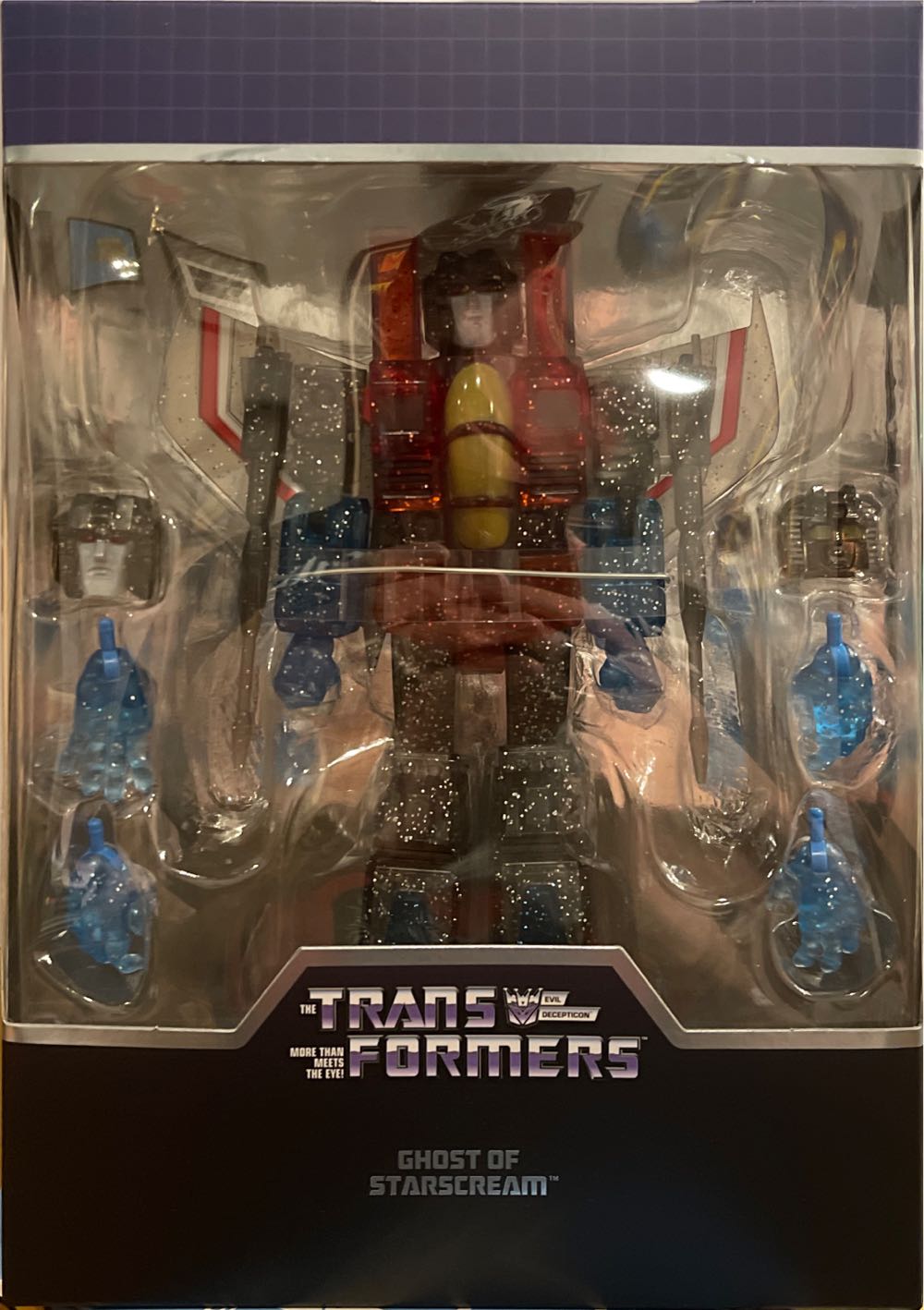 Starscream (Ghost) - Super7 (Super 7 Ultimates) action figure collectible [Barcode 840049813984] - Main Image 2