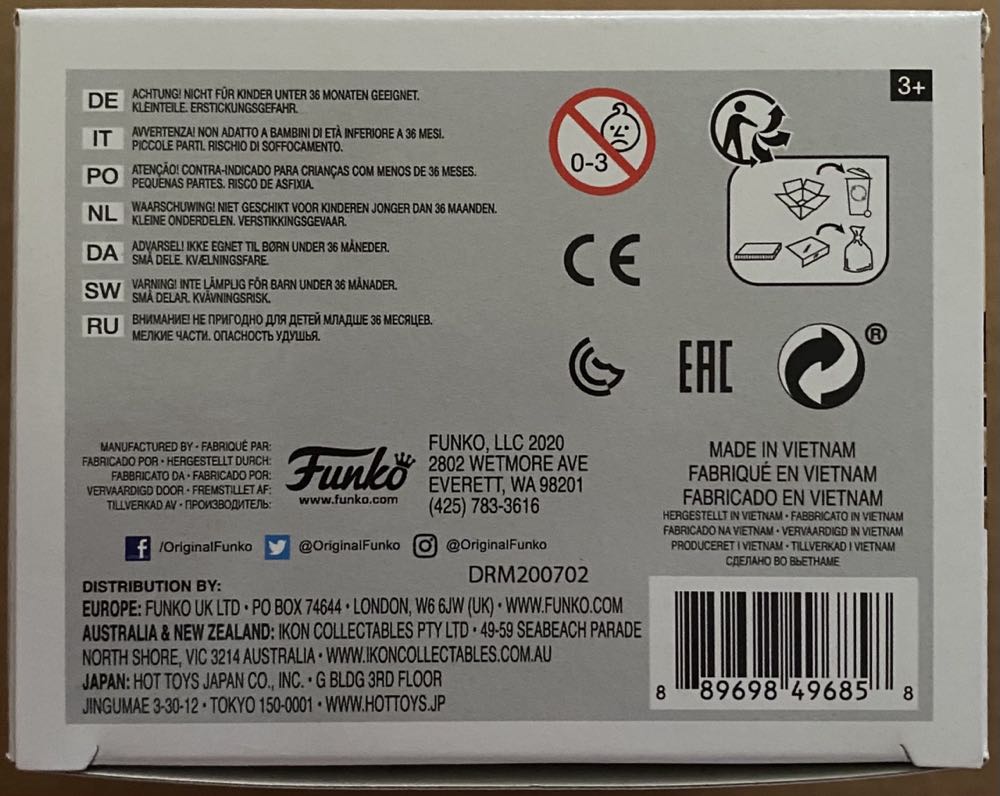 BTTF: Funk Pop! Back To The Future - Doc & Einstein #972 - Funko Pop! Movies (Back To The Future) action figure collectible [Barcode 889698496858] - Main Image 4