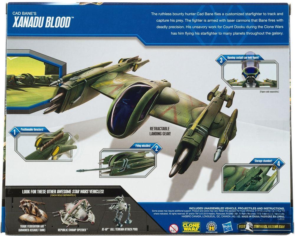 Cad Bane’s Xanadu Blood Star Wars The Clone Wars - Hasbro action figure collectible [Barcode 653569817062] - Main Image 2