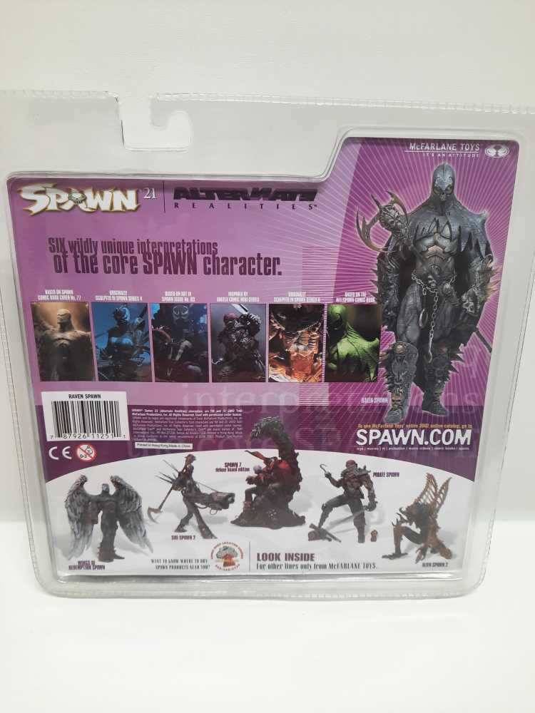 Raven Spawn - Mc Farlane Toys (Spawn: Alternate: 6”) action figure collectible [Barcode 787926112511] - Main Image 2