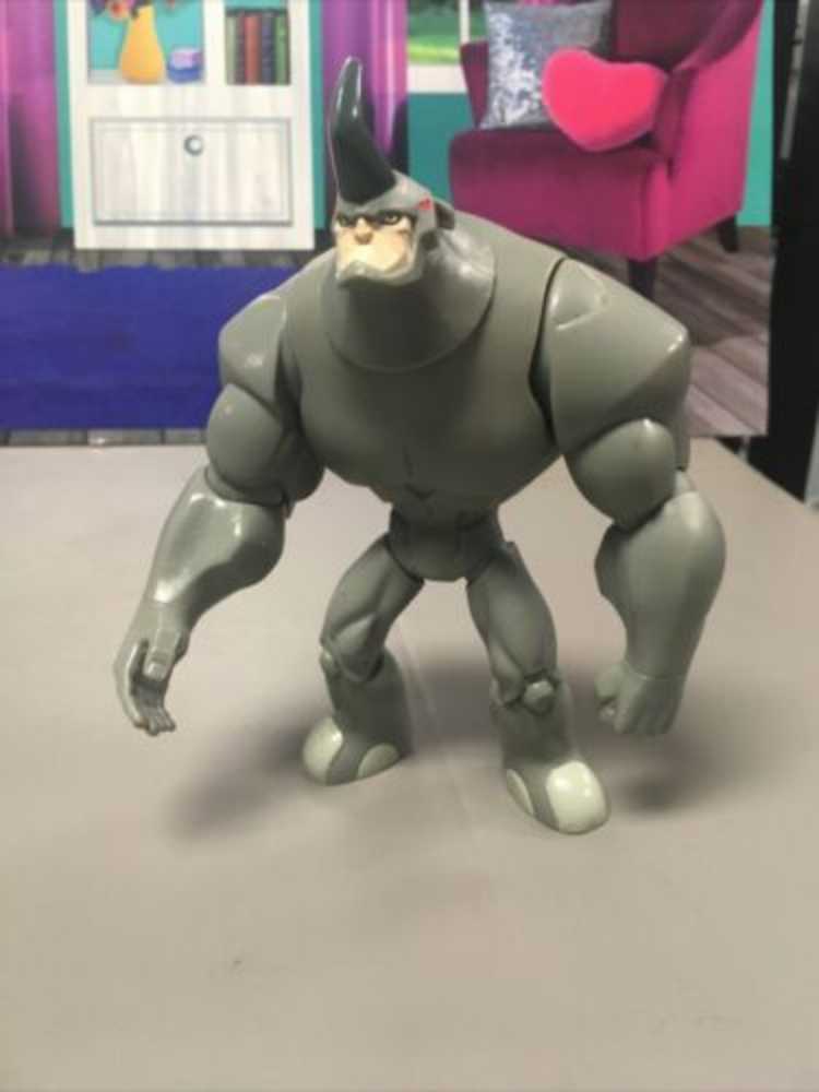The Spectacular Spider-man Animated Series Rhino  (Spider-Man: Spectacular: 6”) action figure collectible [Barcode 653569340294] - Main Image 3