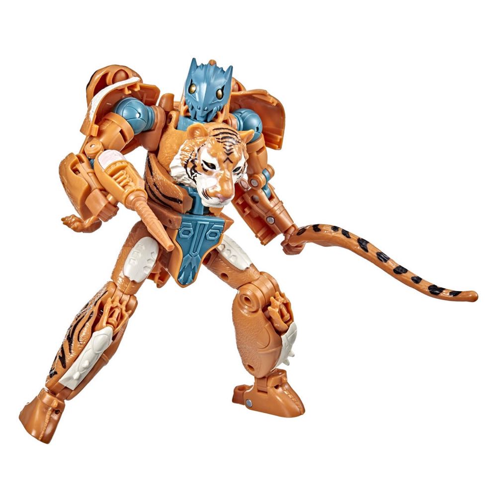 Mutant Tigatron (WFC-GDC03) - Hasbro / Takara Tomy (Kingdom: Golden Disk Collection) action figure collectible [Barcode 5010993919574] - Main Image 3