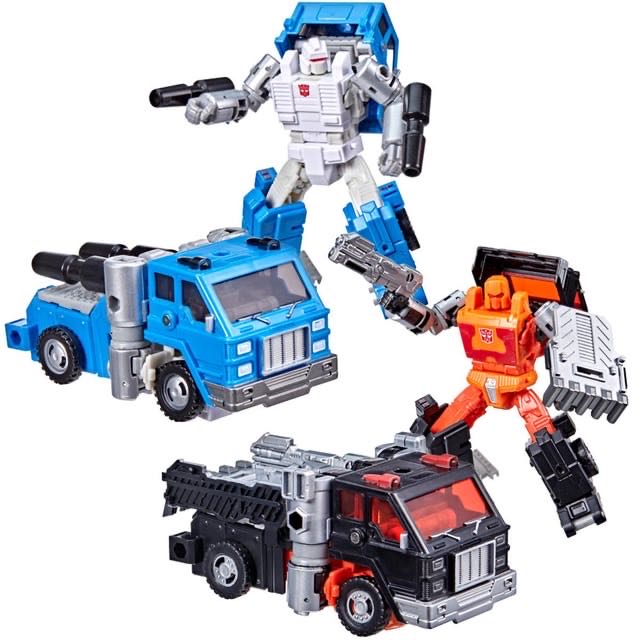 TF: Golden Disc 1 Puffer & Road Ranger - Hasbro / Takara Tomy (Transformers: War for Cybertron - Kingdom) action figure collectible [Barcode 5010993914456] - Main Image 5