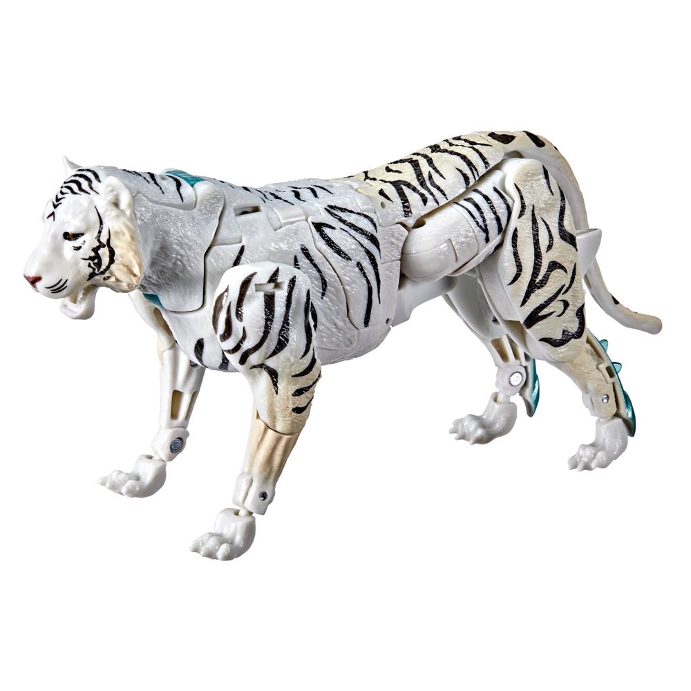 Tigatron - Hasbro (Transformers, Beast Wars, Maximal, robot, white tiger) action figure collectible [Barcode 5010993792405] - Main Image 3