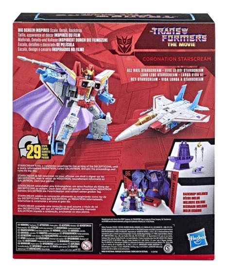 Starscream (86-12 The Coronation of)(Leader Class)  - Takara Tomy (Transformers: Studio Series 86) action figure collectible [Barcode 5010993950430] - Main Image 4