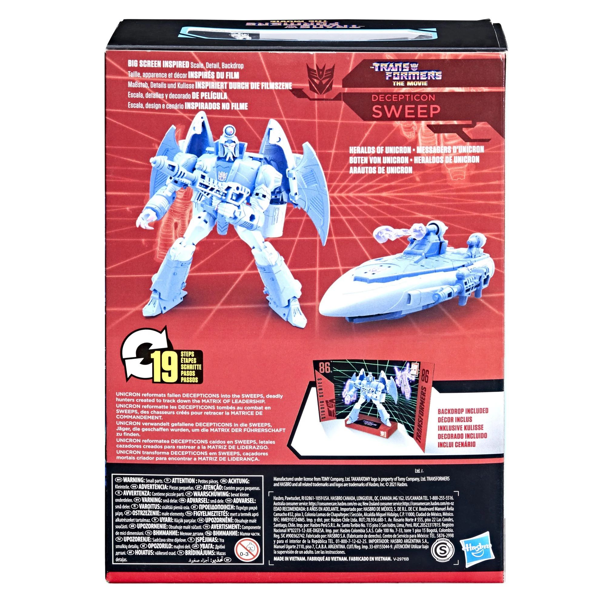 SS86-10 Sweep - Hasbro (Studio Series 86) action figure collectible [Barcode 5010993800247] - Main Image 4