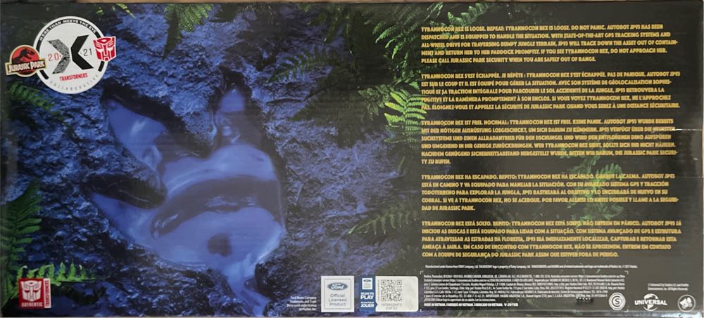 Transformers X Jurassic Park Collaborative Tyrannocon Rex & Autobot JP93 - Hasbro (Transformers Collaborative) action figure collectible [Barcode 5010993926442] - Main Image 4